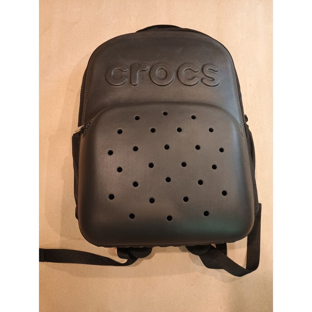 Crocs Classic Unisex Backpack - Black NWT - Holes For Jibbitz
